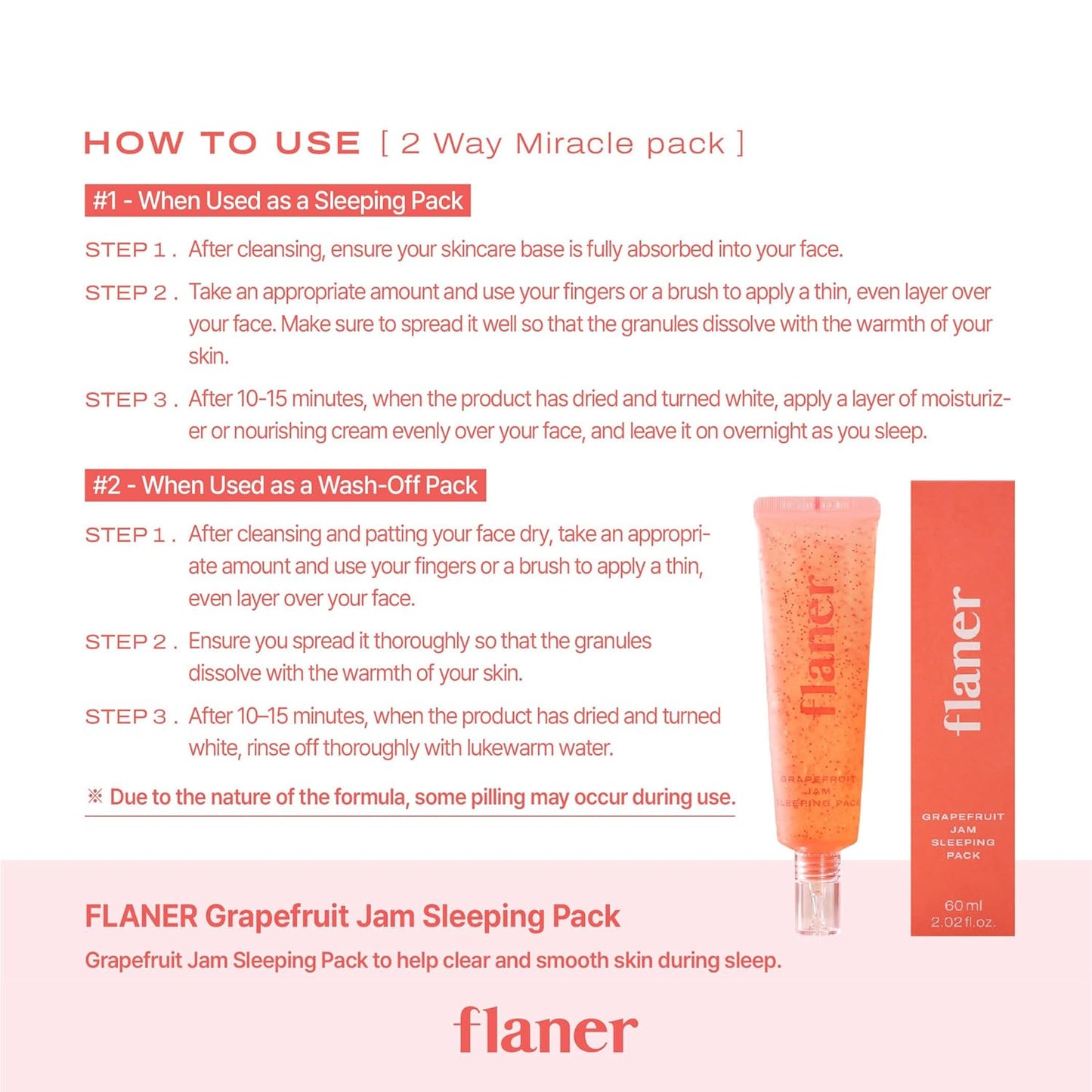 Grapefruit Sleeping Mask 100g