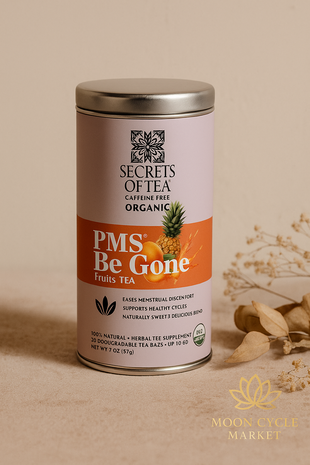 Secrets of Tea PCOS & PMS Herbal Support Tea