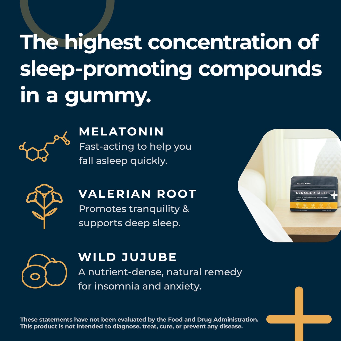 Slumber Shots : Natural Sleep Aid Gummies